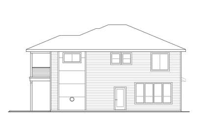 Contemporary House Plan #035-00902 Elevation Photo