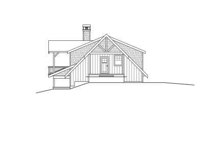 Lake Front House Plan #035-00903 Elevation Photo