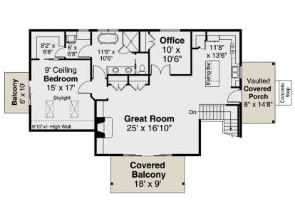 House Plan House Plan #25561 Drawing 2
