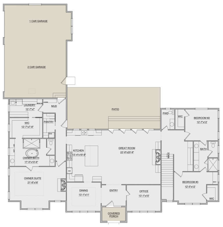 House Plan House Plan #25563 Drawing 1