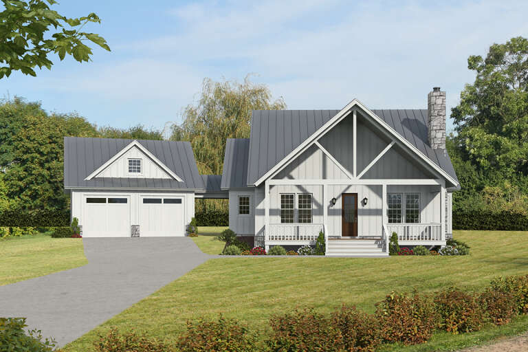 House Plan House Plan #25568 Front Elevation 