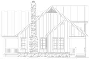 Craftsman House Plan #940-00339 Elevation Photo