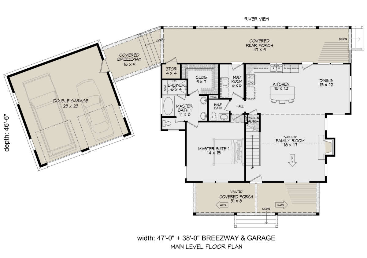 Main Floor for House Plan #940-00339