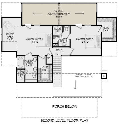 House Plan House Plan #25568 Drawing 2