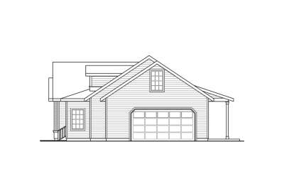 Country House Plan #035-00905 Elevation Photo