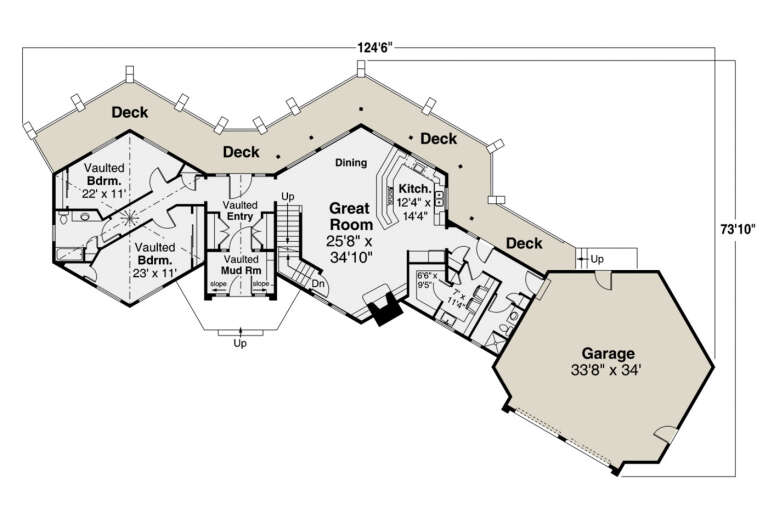 House Plan House Plan #25572 Drawing 1