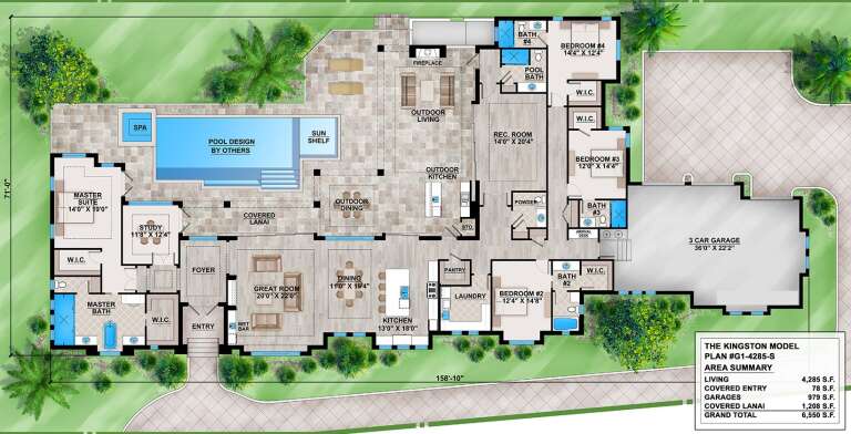 House Plan House Plan #25581 Drawing 1