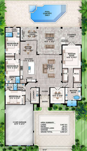 Main for House Plan #5565-00043