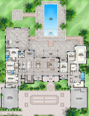 Main Floor for House Plan #5565-00047