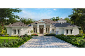 Contemporary House Plan #5565-00049 Elevation Photo