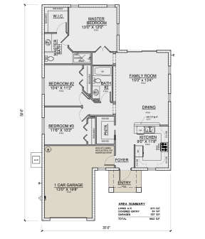 Main Floor for House Plan #5565-00050