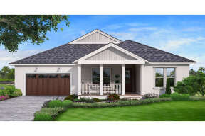 Cottage House Plan #5565-00051 Elevation Photo