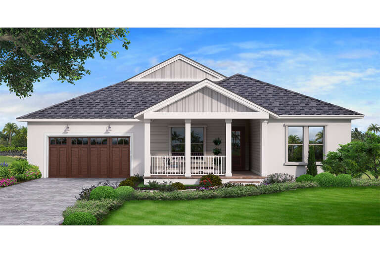 House Plan House Plan #25594 Front Elevation 
