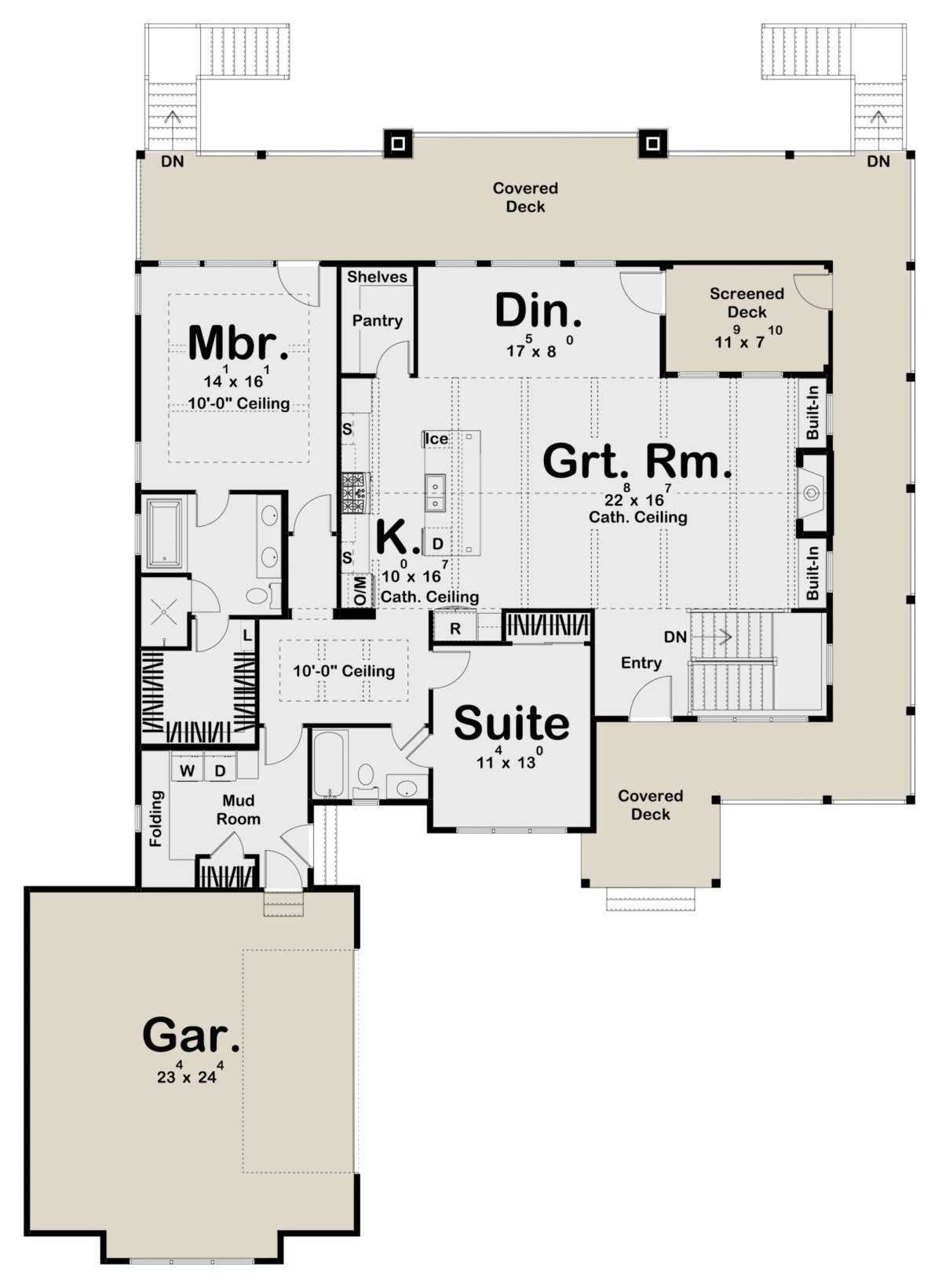 Main Floor for House Plan #963-00563