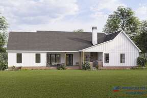 Modern Farmhouse House Plan #4534-00059 Elevation Photo