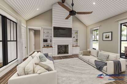 Modern Farmhouse House Plan #4534-00059 Additional Photo