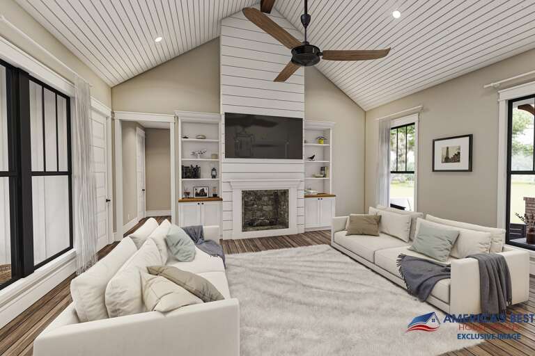 Modern Farmhouse House Plan #4534-00059 Additional Photo
