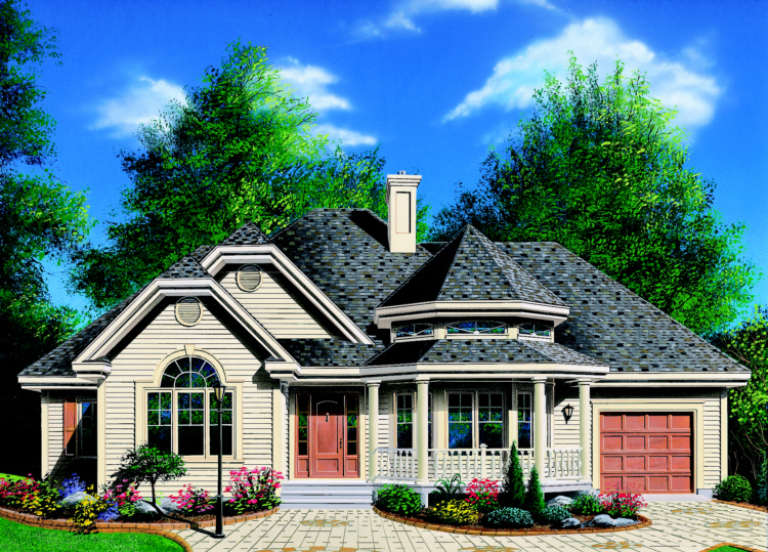 House Plan House Plan #256 Front Elevation
