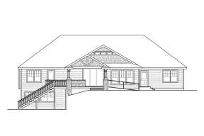 Craftsman House Plan #035-00909 Elevation Photo