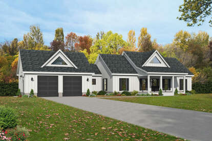 4 Bed, 3 Bath, 3321 Square Foot House Plan - #940-00340