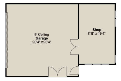 House Plan House Plan #25603 Drawing 1