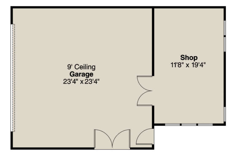 House Plan House Plan #25603 Drawing 1