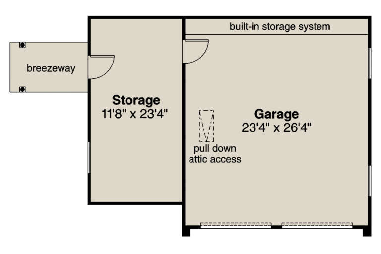 House Plan House Plan #25604 Drawing 1