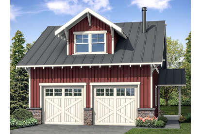 Craftsman House Plan #035-00915 Elevation Photo