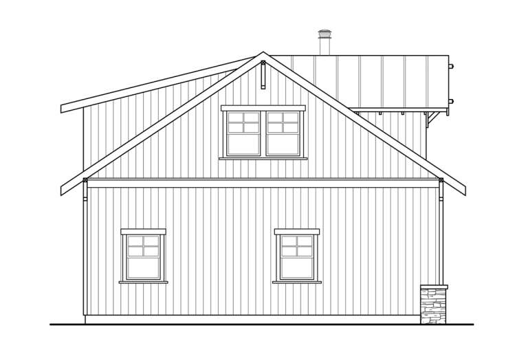 Craftsman House Plan #035-00915 Elevation Photo