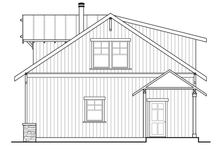 Craftsman House Plan #035-00915 Elevation Photo