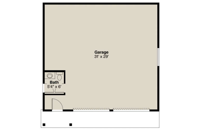 House Plan House Plan #25609 Drawing 1
