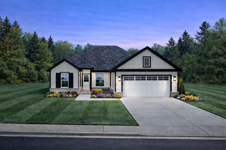 House Plan House Plan #25610 Front Elevation