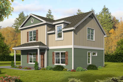 Traditional House Plan #940-00341 Elevation Photo