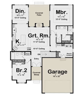 Main Floor for House Plan #963-00565