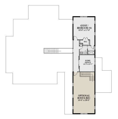 Second Floor for House Plan #6849-00104