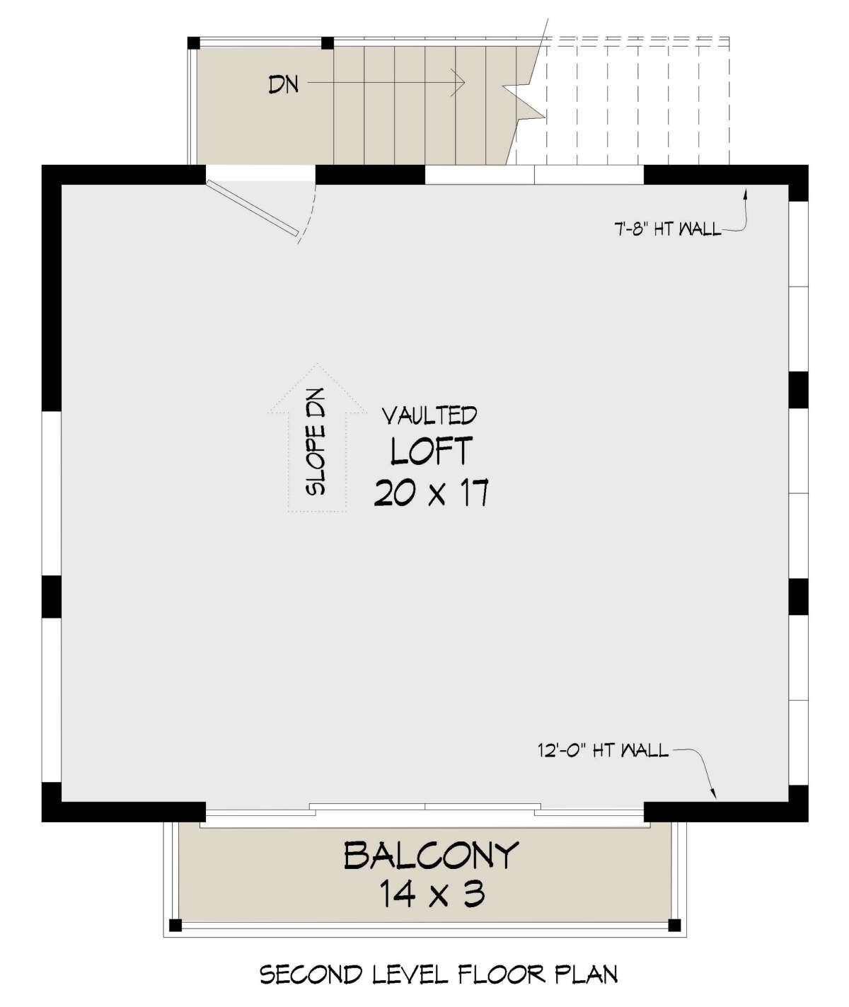 Loft for House Plan #940-00342