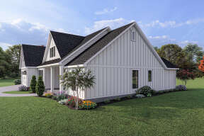 Modern Farmhouse House Plan #4534-00060 Elevation Photo