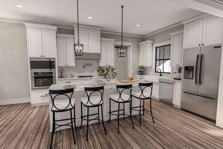 Modern Farmhouse House Plan #4534-00060 Additional Photo