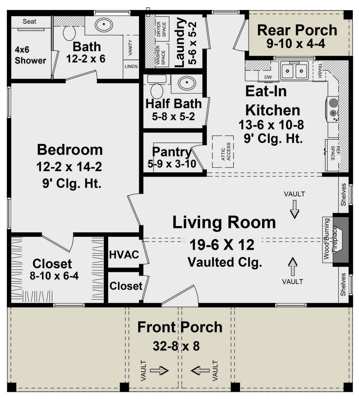 Main Floor for House Plan #348-00296
