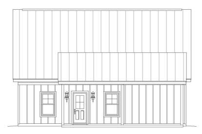 Barn House Plan #940-00343 Elevation Photo