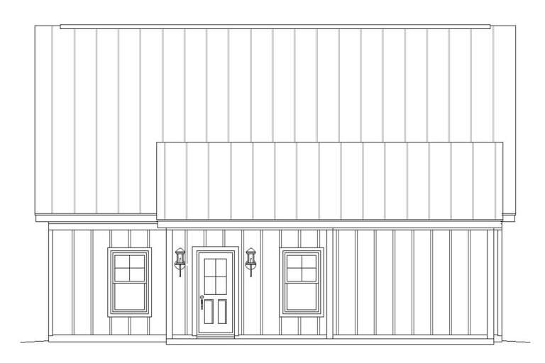 Country House Plan #940-00343 Elevation Photo