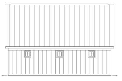 Barn House Plan #940-00343 Elevation Photo