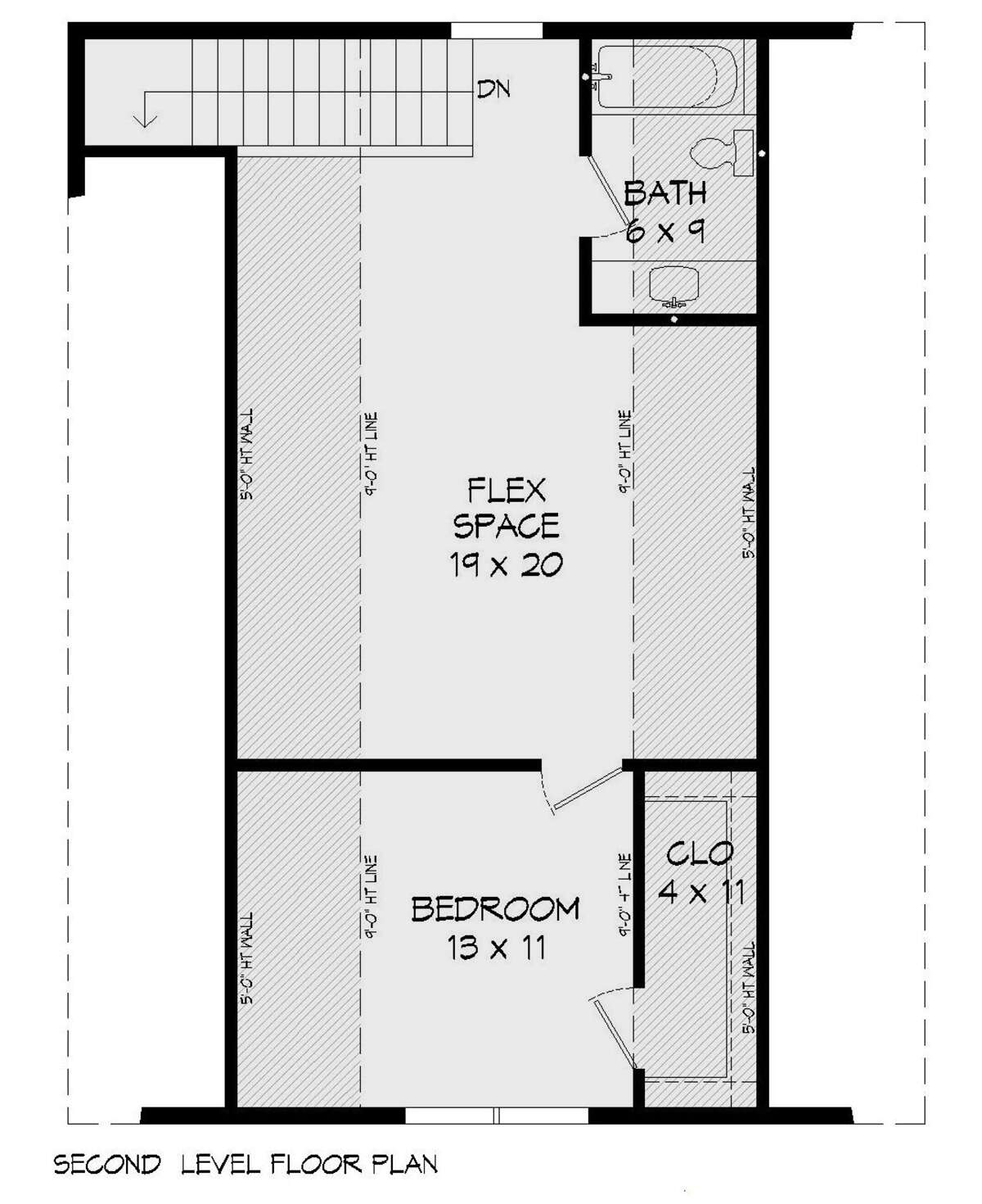 Second Floor for House Plan #940-00343