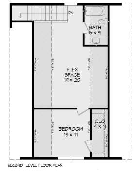 Second Floor for House Plan #940-00343