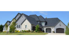 European House Plan #5445-00471 Elevation Photo