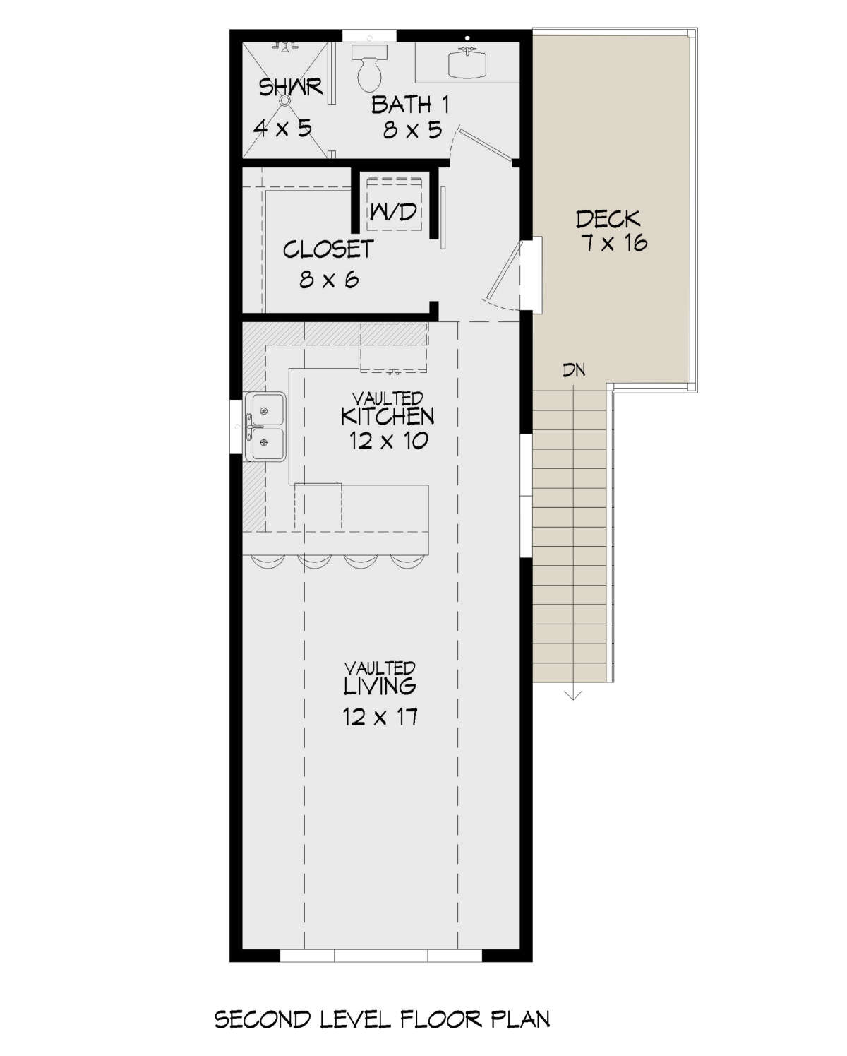 Second Floor for House Plan #940-00345