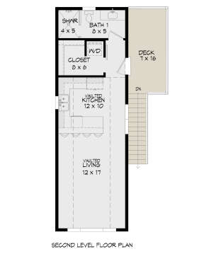 Second Floor for House Plan #940-00345