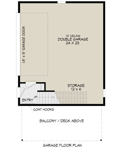 First Floor for House Plan #940-00346
