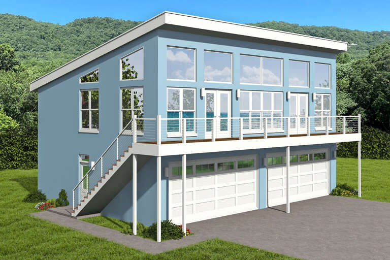 House Plan House Plan #25627 Front Elevation 