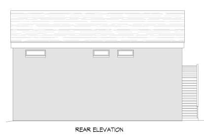 Contemporary House Plan #940-00347 Elevation Photo